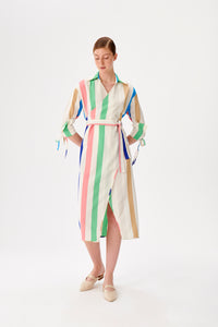 Colorful Kutnu Wrap Dress