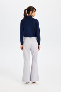 Kutnu Spanish Hem Gray Pants
