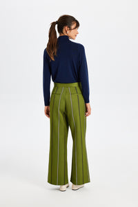 Kutnu Palazzo Green Pants