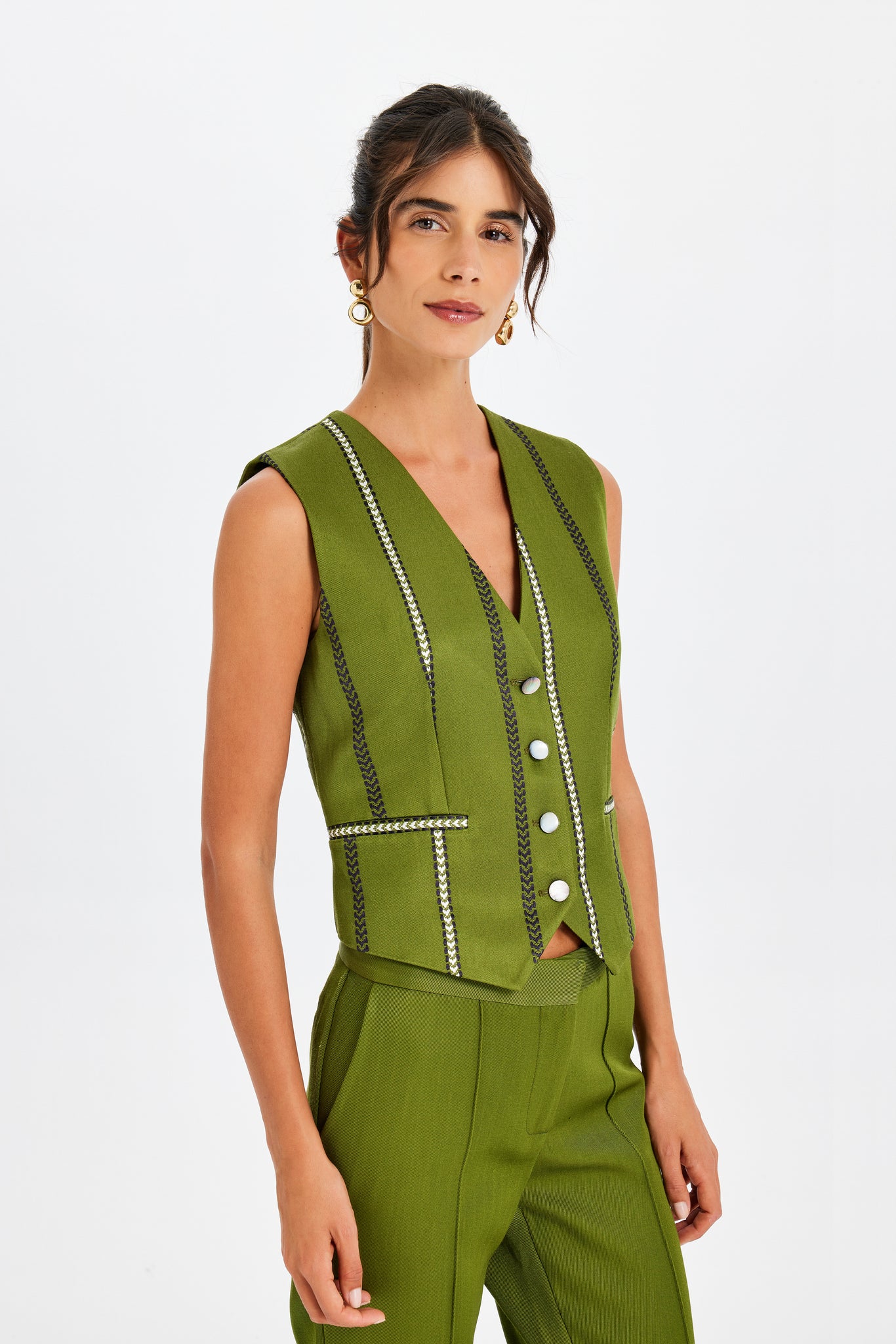 Kutnu Green Vest
