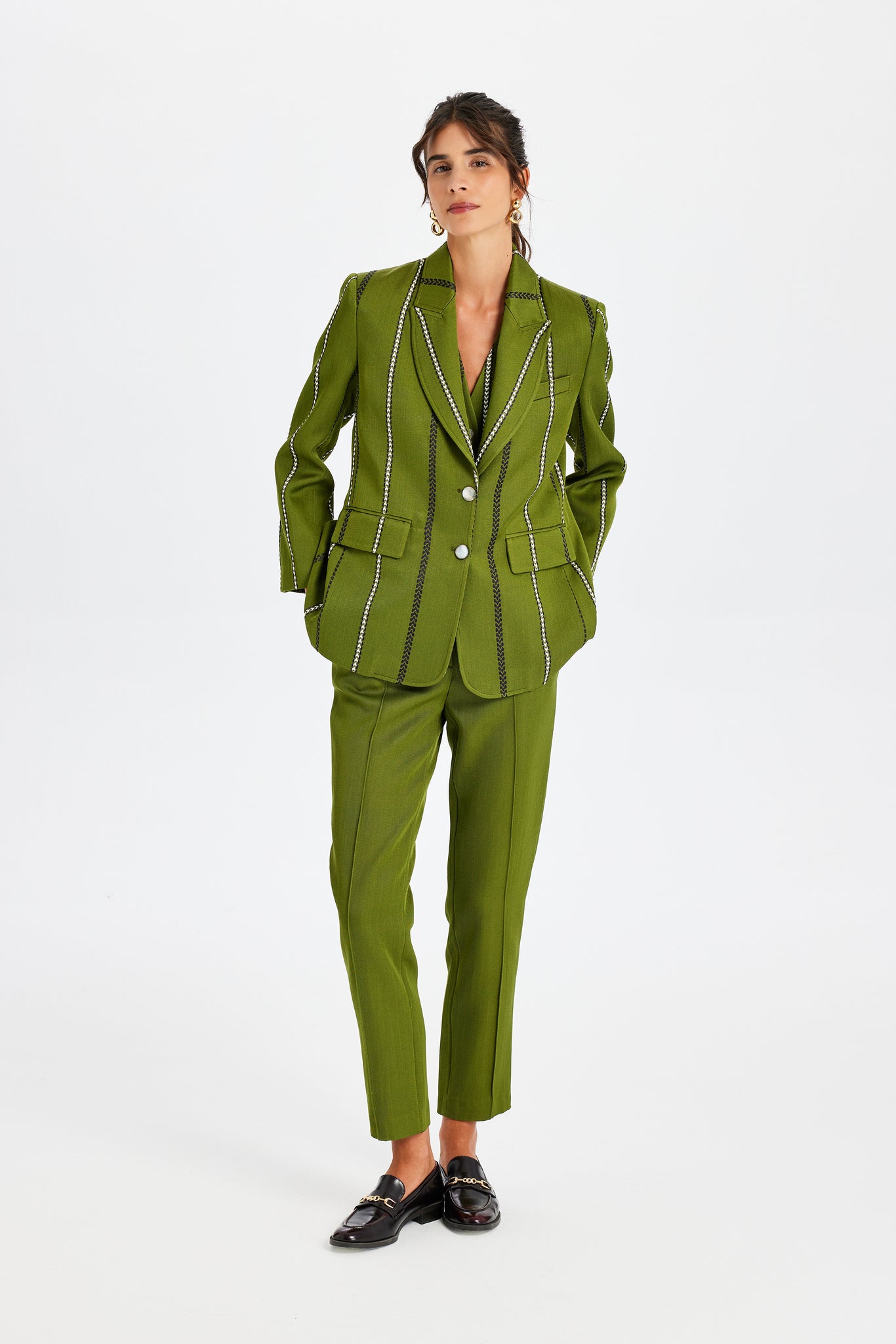 Kutnu Green Blazer Jacket