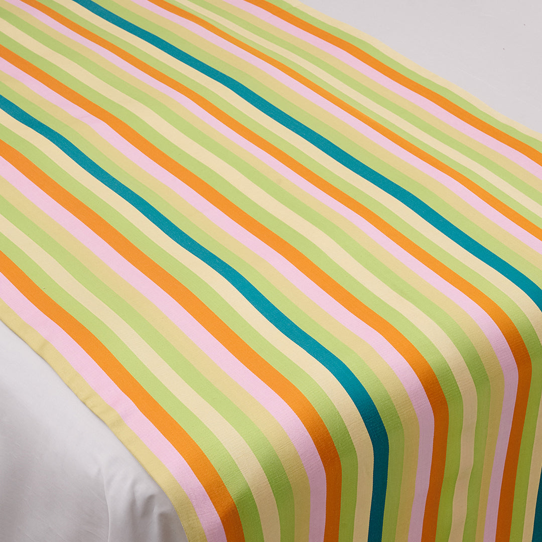 Colorful Bedspread Runner