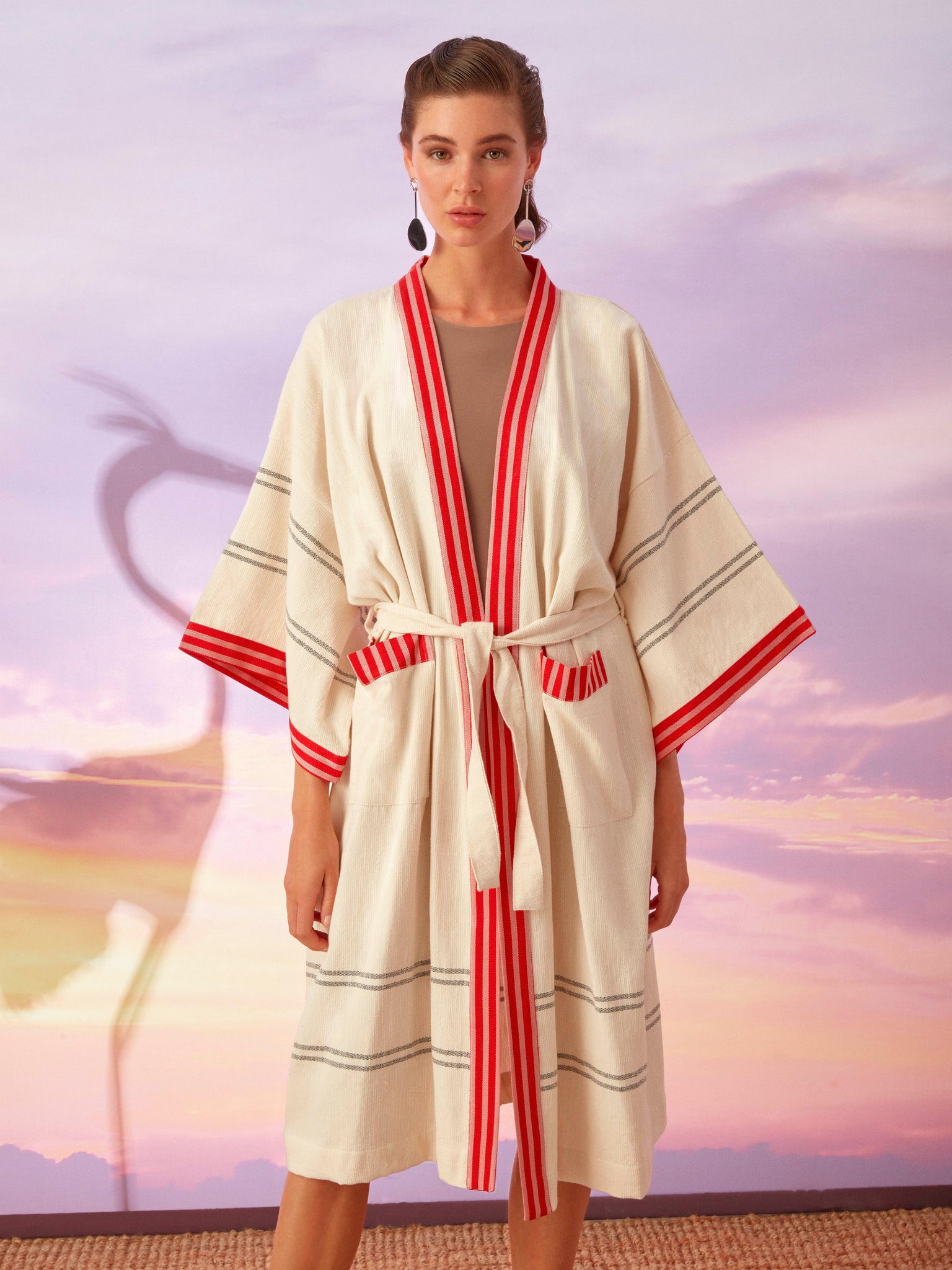 Long Peshtemal Kimono