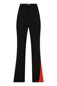 Kutnu Detailed Black Trousers