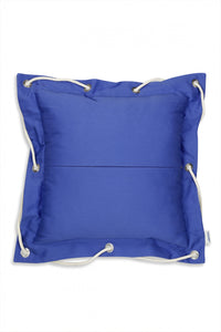 Rope Ampfora Blue Pillow
