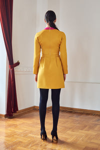 Kutnu Mini Yellow Dress