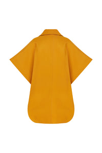 Saffron Kutnu Cloak Coat