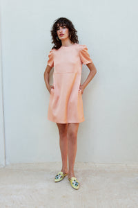 Half Sleeve Mini Length Kutnu Dress